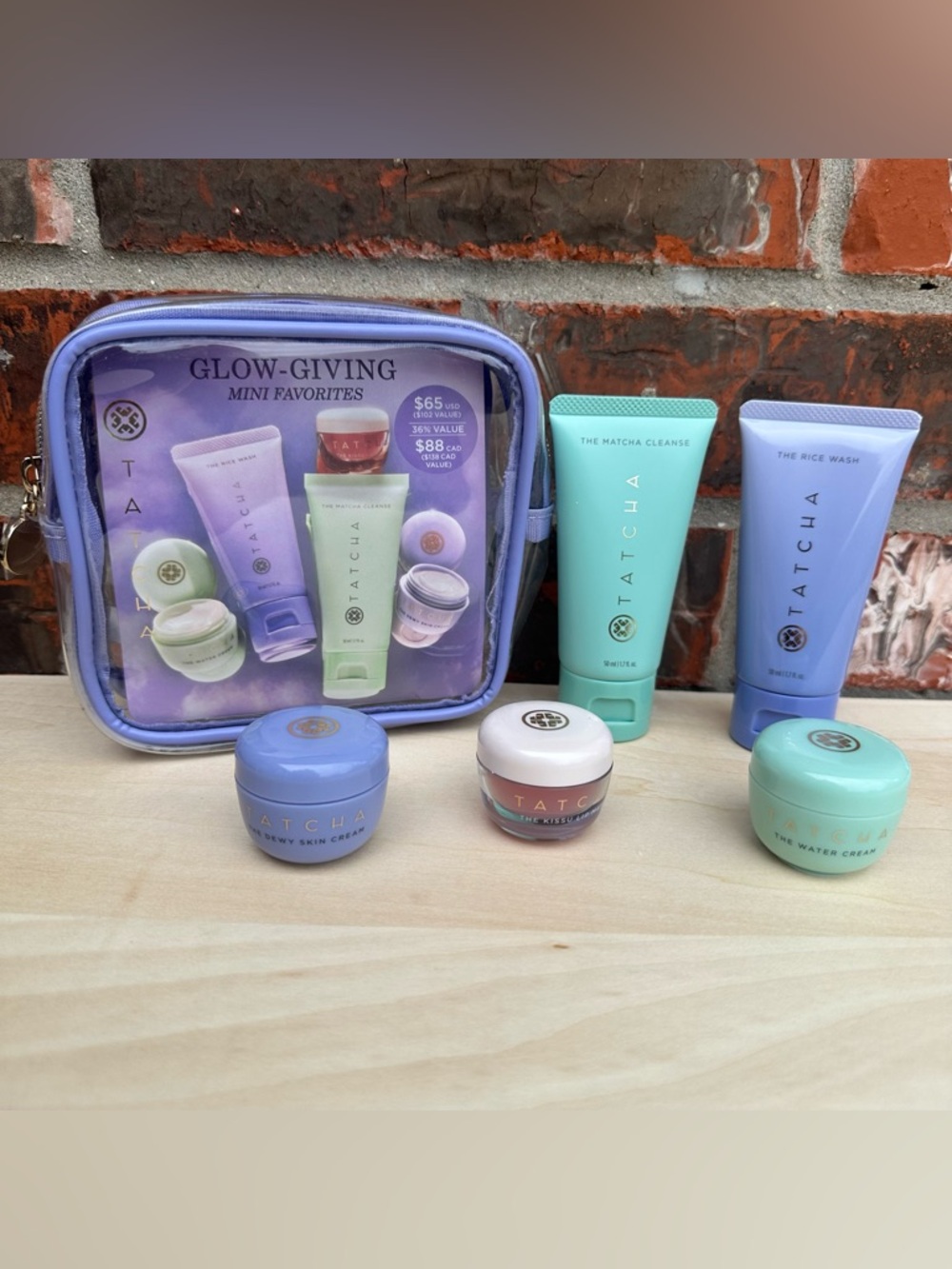 Tatcha Mini Favorites 5-PC Set (new)